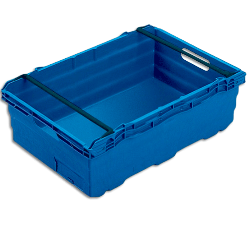 MAXINEST LISA/REJADO AZUL/ NEGRA 600x400x199mm 35L