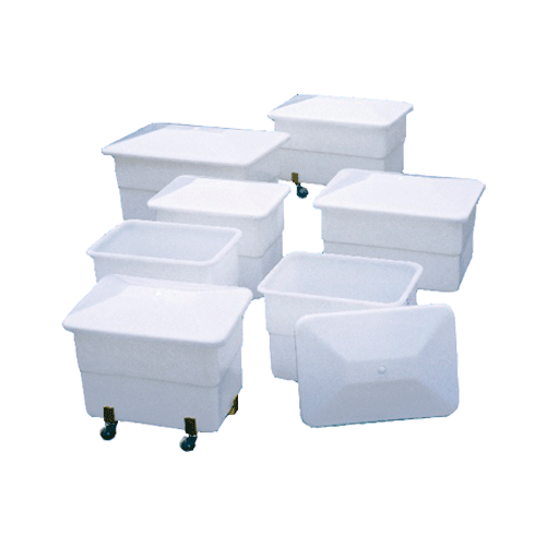 DEPOSITO RECTANGULAR CON TAPA RUEDAS