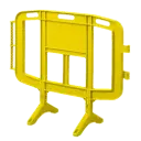 VALLA  PLASTICO PATAS GIRATORIAS