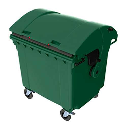 CONTENEDOR 1100L 4 RUEDAS MY