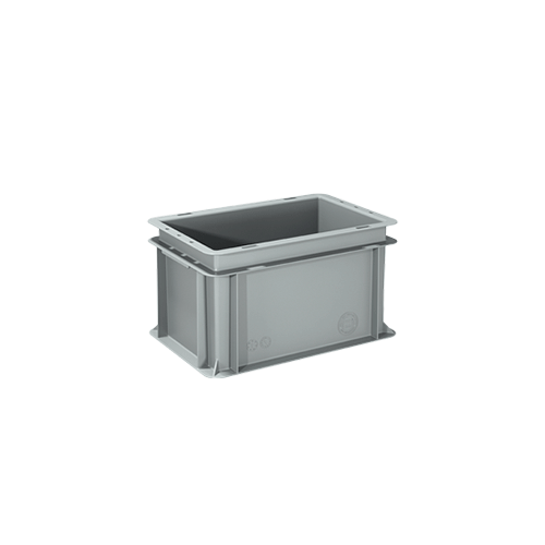 CAJA NE INDUSTRIAL 300x200 CERRADA GRIS ASAS CERRADAS