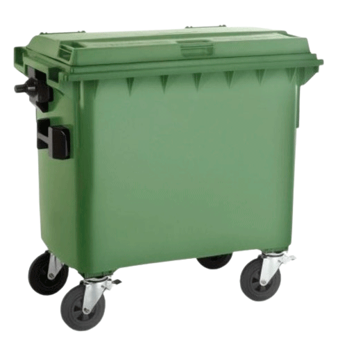 [4000000564] CONTENEDOR 800 L. MY TAPA PLANA Y RUEDAS