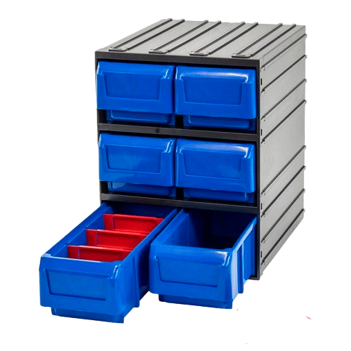 [4000023607] CONTENEDORES 6 CAJONES 245x291x321