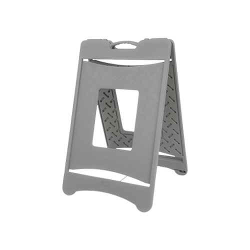 [4000023395] CABALLETE PLEGABLE SEÑAL GRIS PERSONALIZABLE