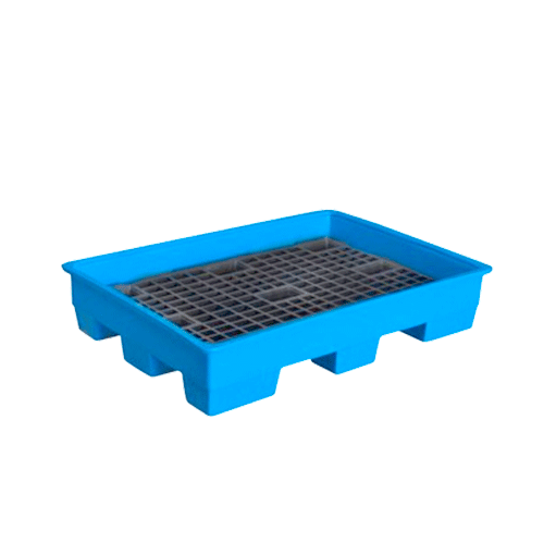 [4000000402] PALET DE RETENCION 150L AZUL 1300x900x230