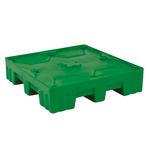 [4000022792] PALET RETENCION 240 L MONOBLOC 4 BIDONES