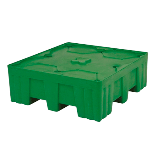 [4000022793] PALET DE RETENCION MONOBLOCK 450L 1300x1300x445