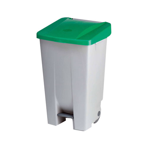 CONTENEDOR SELECTIVO CON RUEDAS/PEDAL 80L (copia)